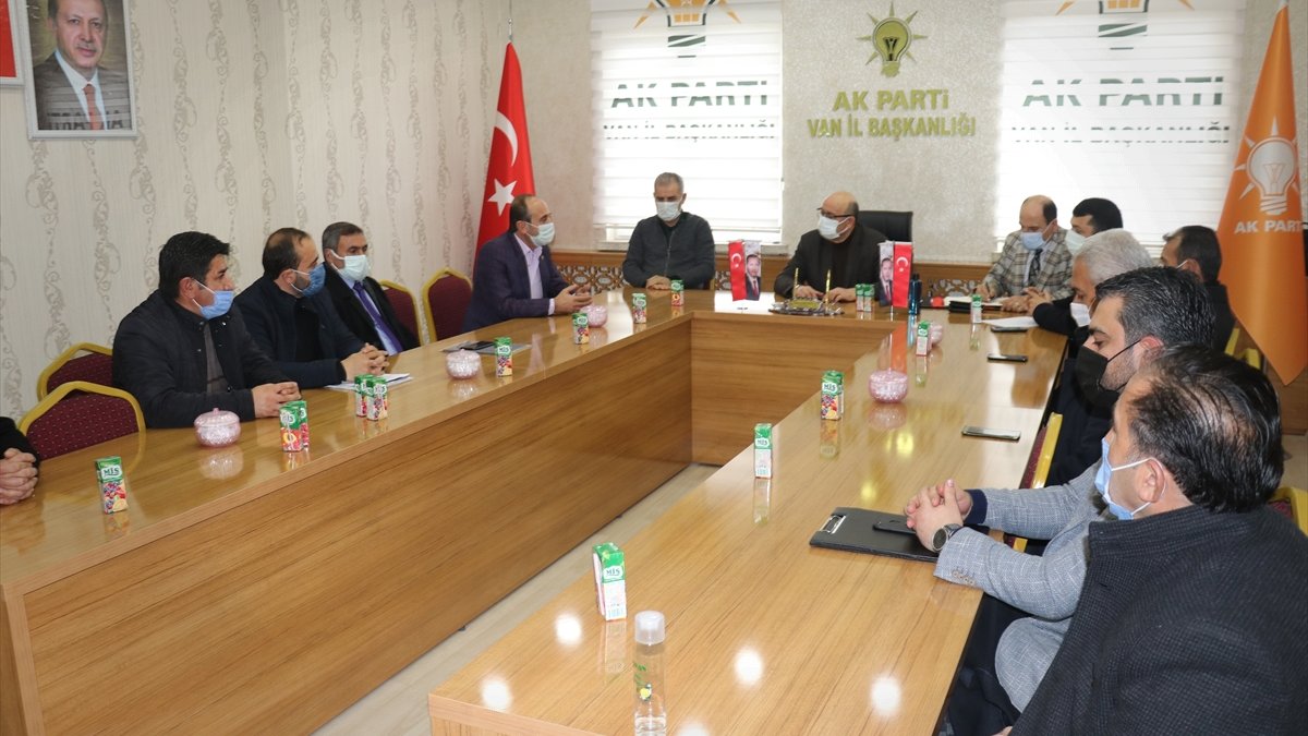 Başkale Ziraat Odasından AK Parti Van İl Başkanlığına teşekkür ziyaretti