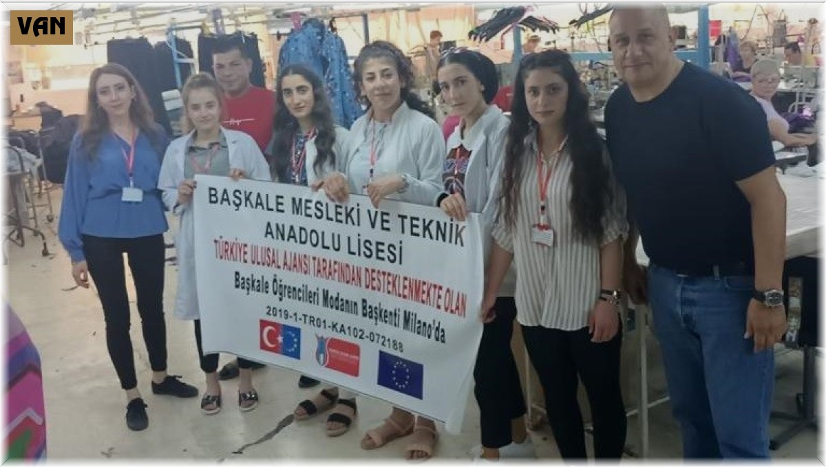 Başkaleli öğrenciler Romanya'da staj yaptı