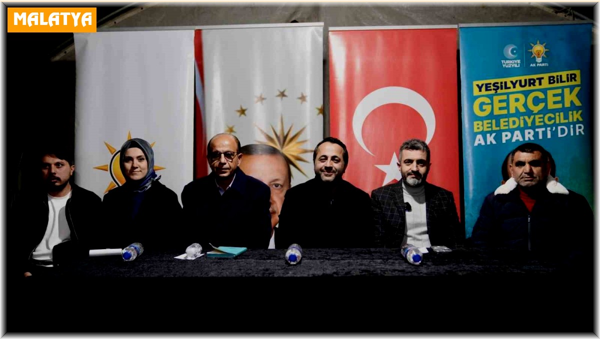 Başkan adayı Geçit, Şahnahan Mahallesi sakinlerinin konuğu oldu