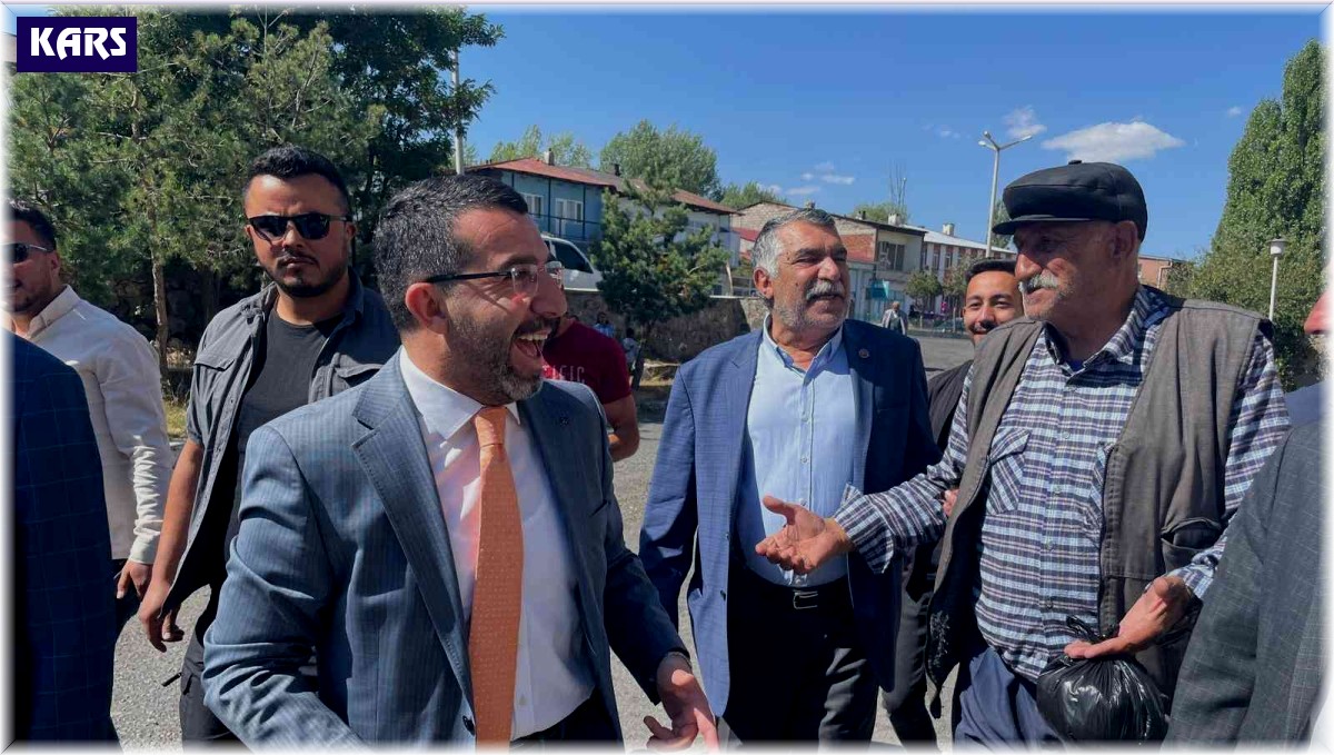 Başkan Adem Çalkın köy köy geziyor