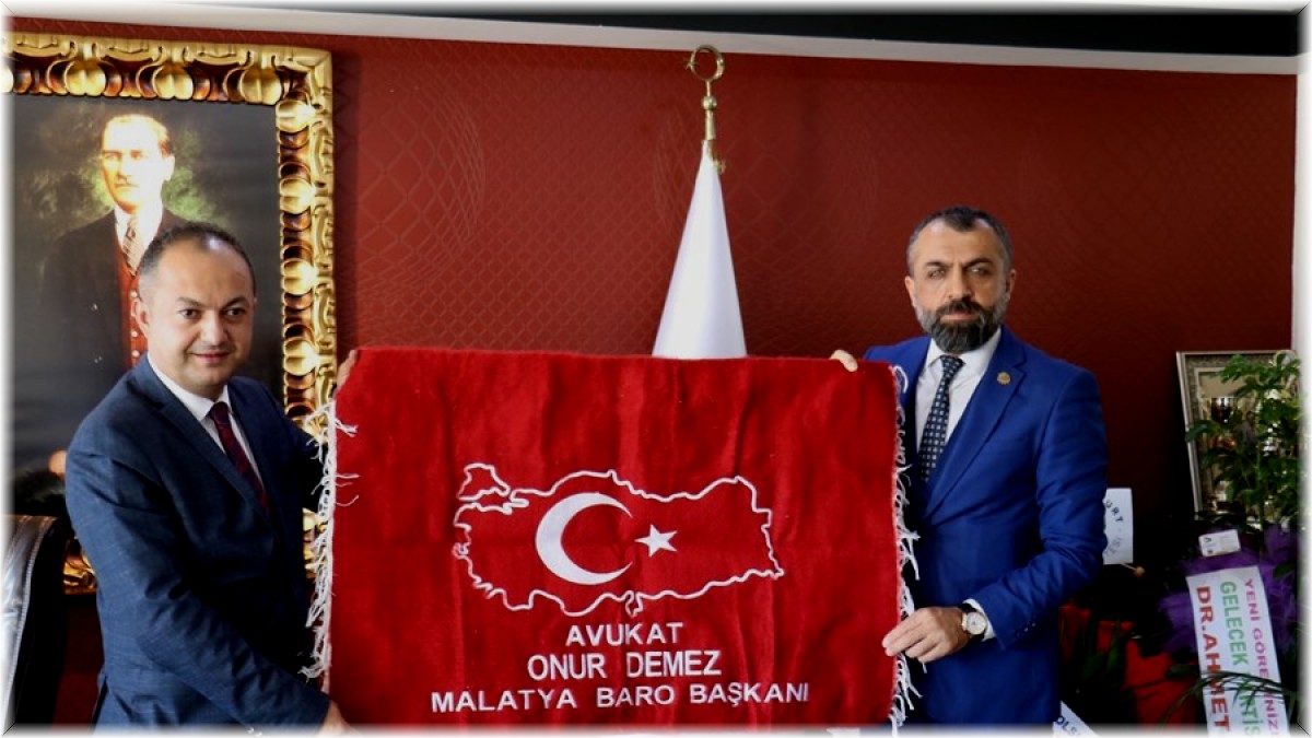 Başkan Akın'dan baroya ziyaret