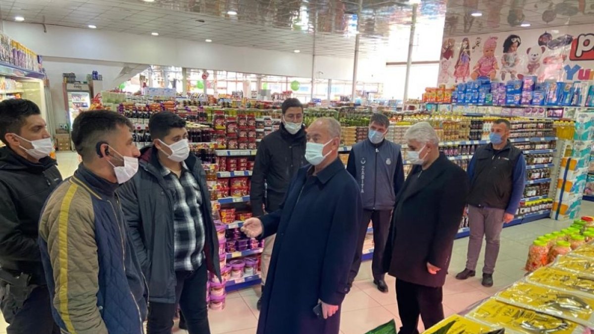 Başkan Akman'dan esnaf ziyareti