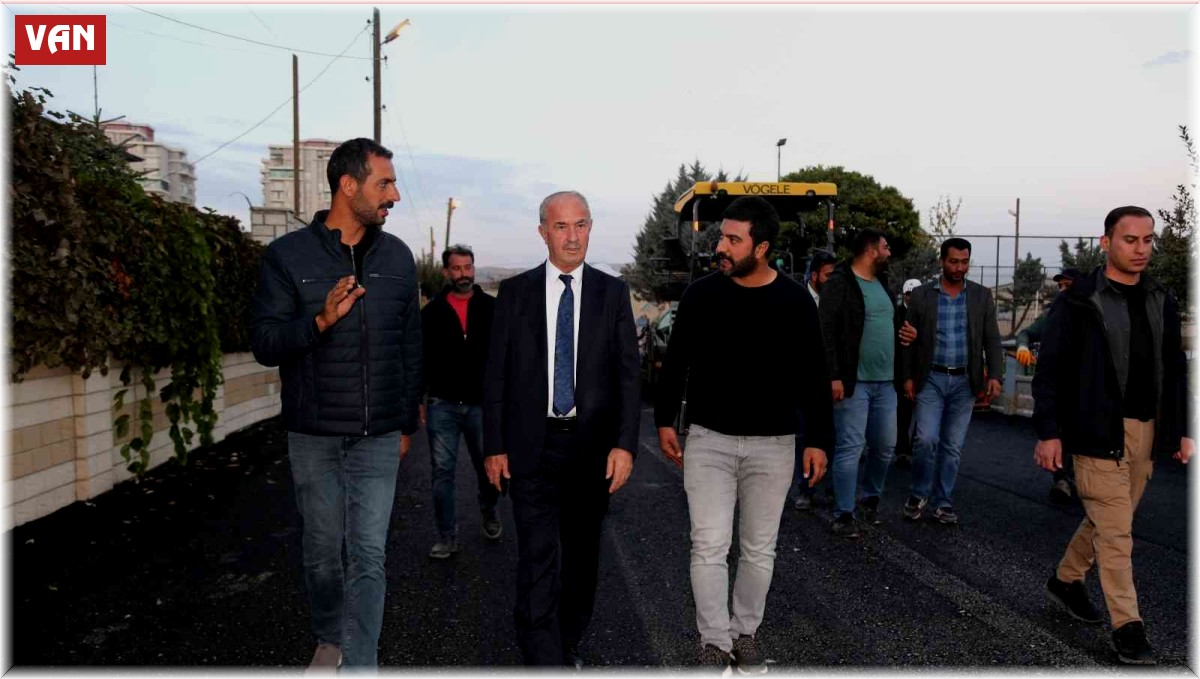 Başkan Akman: "Hedeflediğimiz yolları tek tek asfaltlıyoruz"