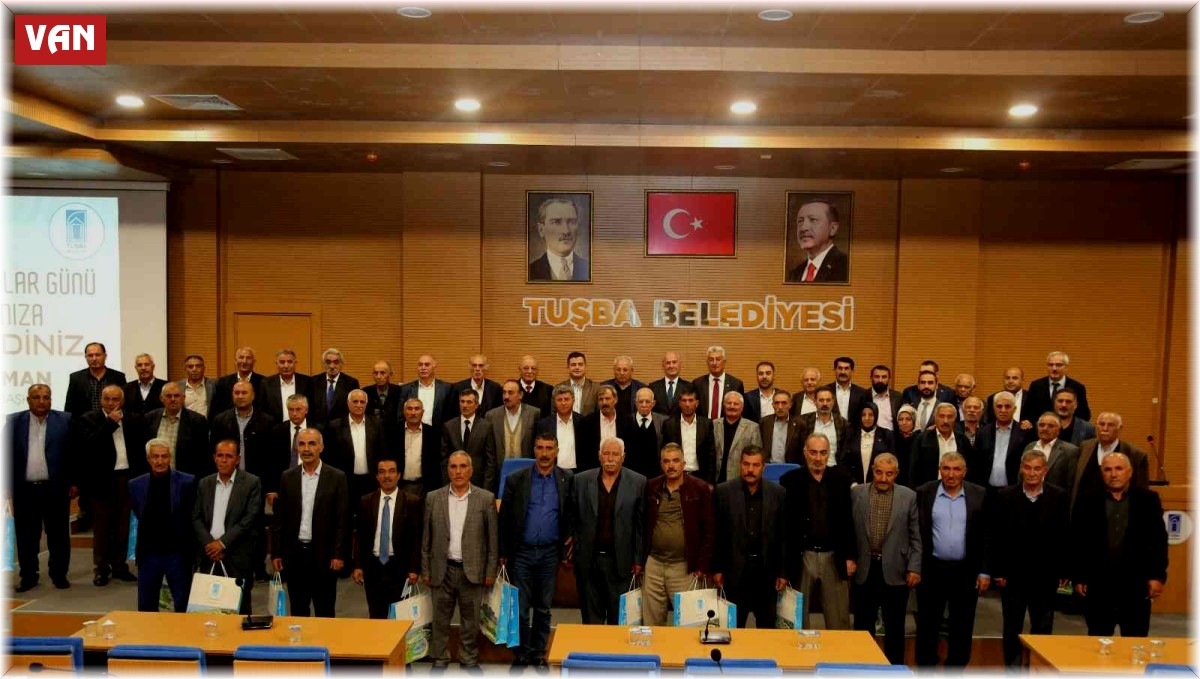 Başkan Akman muhtarlarla bir araya geldi