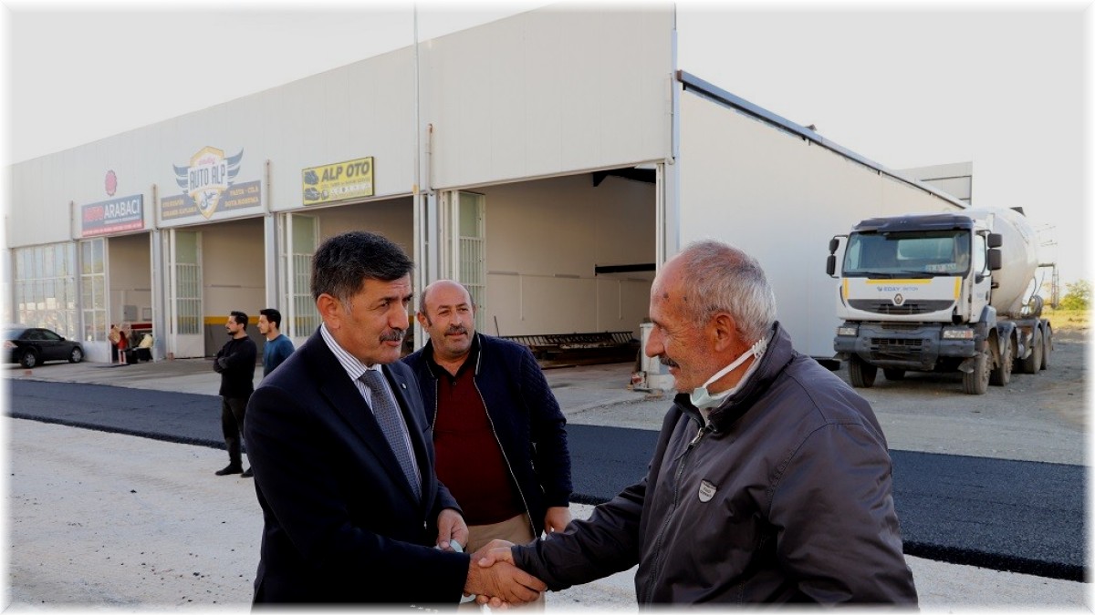 Başkan Aksun çalışmaları inceledi