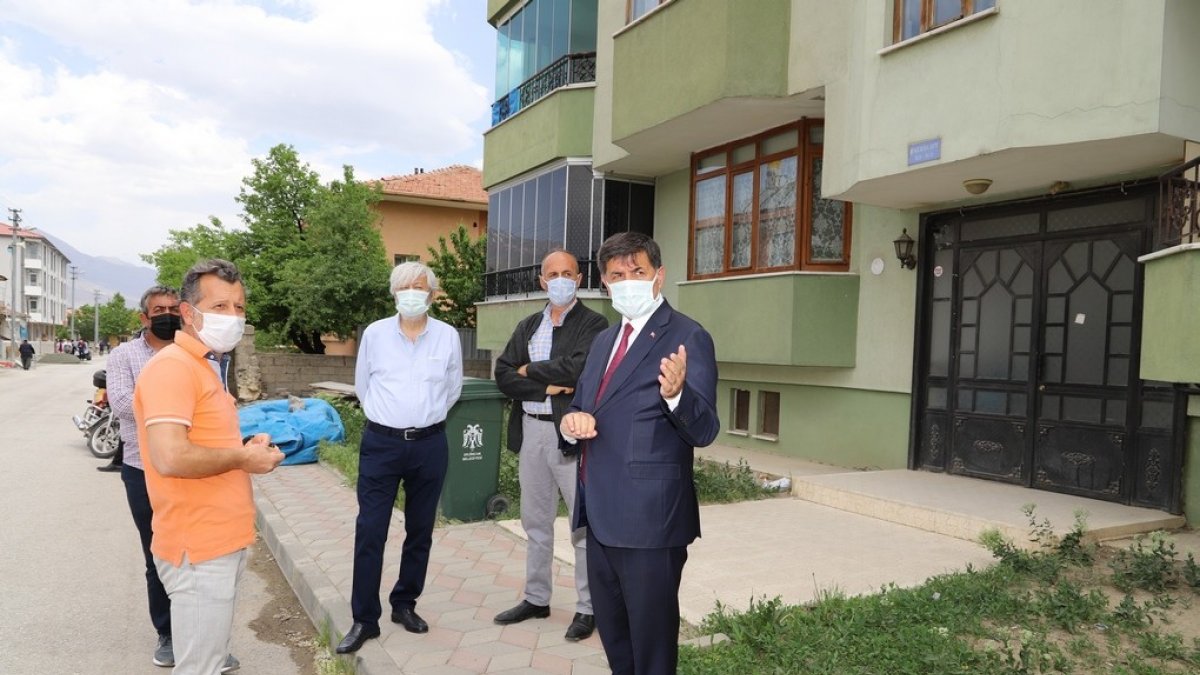 Başkan Aksun, yol genişletme çalışmalarını yerinde inceledi