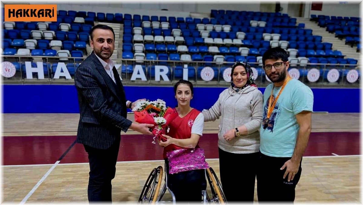 Başkan Beyter'den engelli sporcuya destek