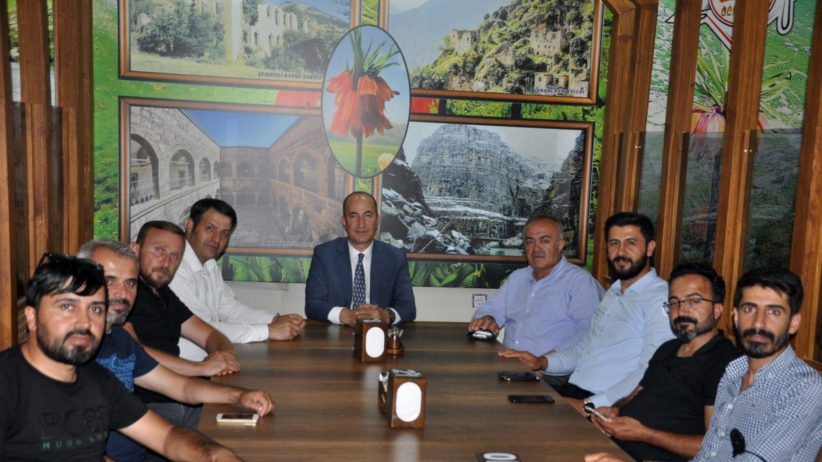 Başkan Büyüksu gazetecilerle bir araya geldi