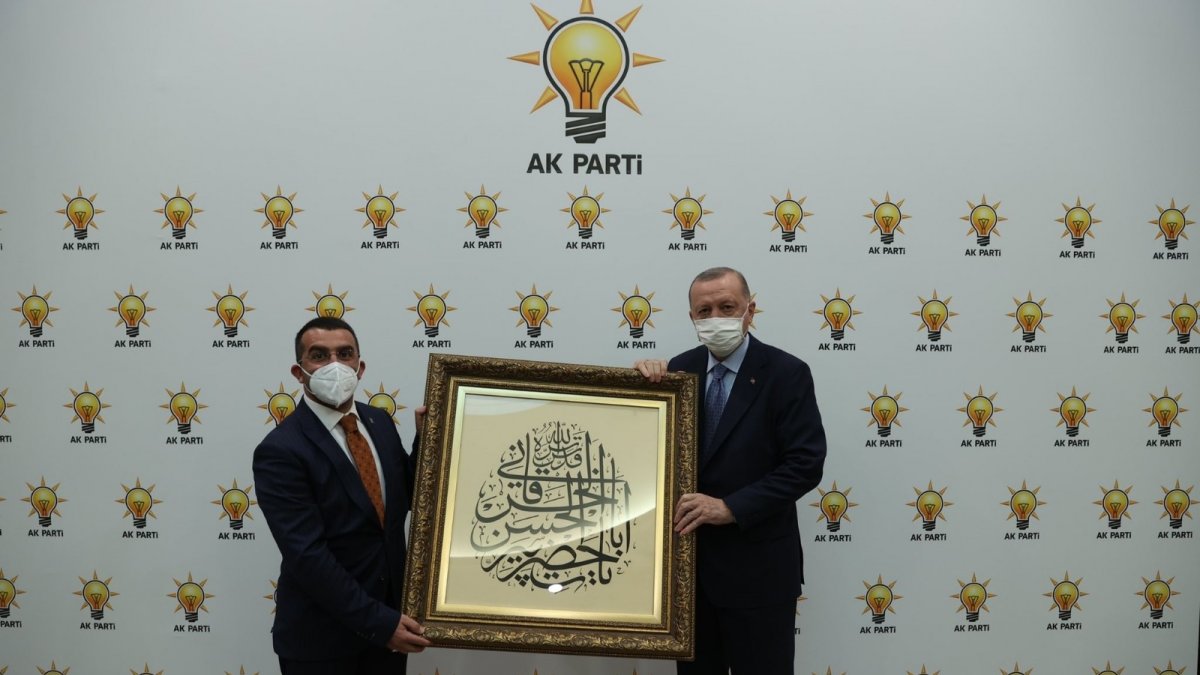 Başkan Çalkın, Cumhurbaşkanı Erdoğan ile görüştü