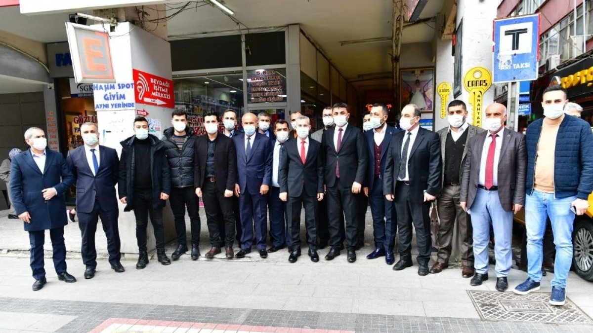 Başkan Çınar, MHP'liler ile bir araya geldi