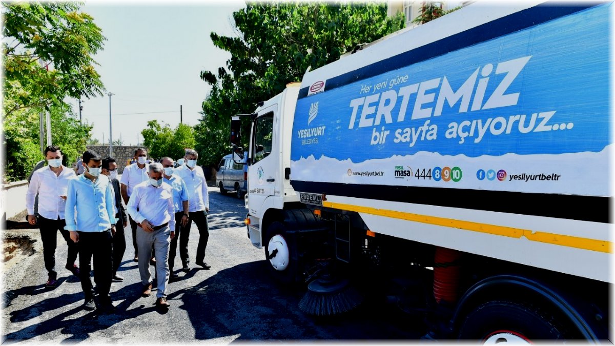Başkan Çınar, temizlik çalışmalarını inceledi