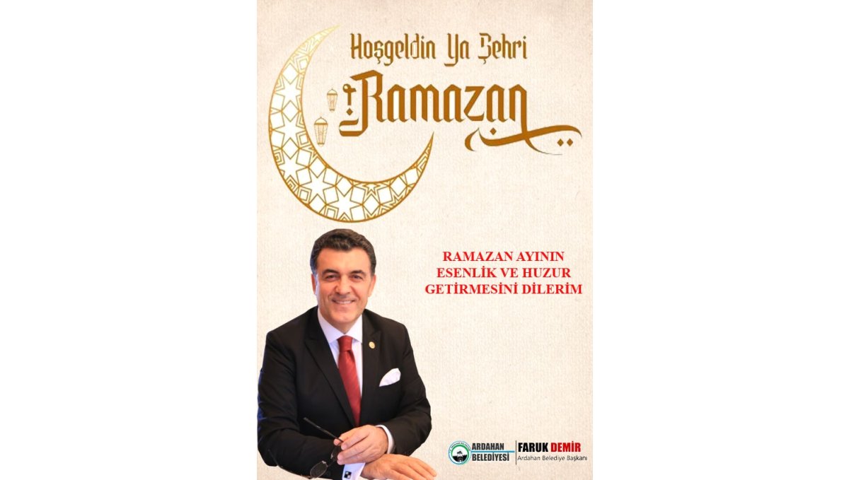 Başkan Demir'den Ramazan ayı mesajı