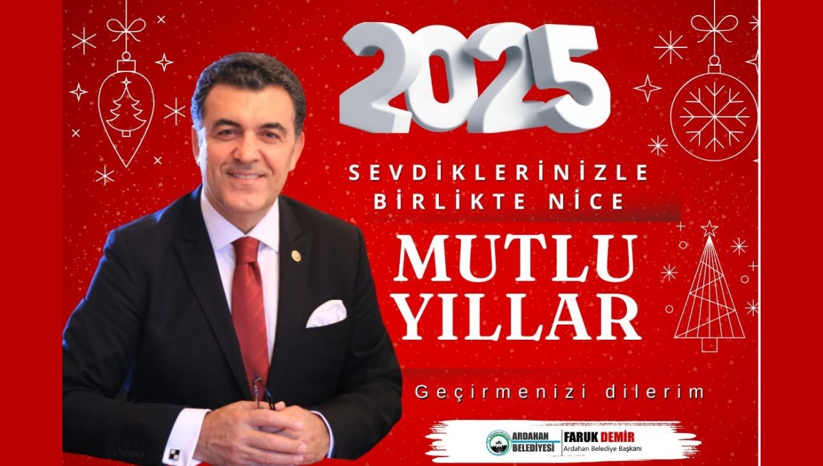 Başkan Demir'den yeni yıl tebrik mesajı
