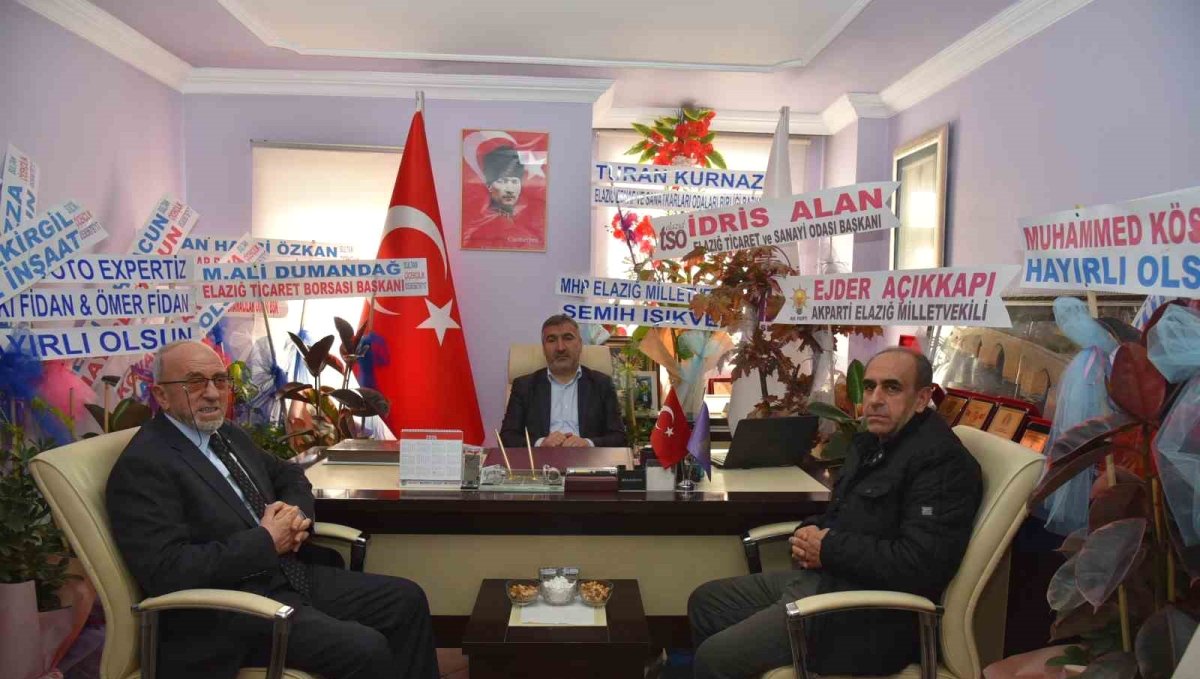 Başkan Dumandağ, Kovancılar ve Karakoçan'da temaslarda bulundu