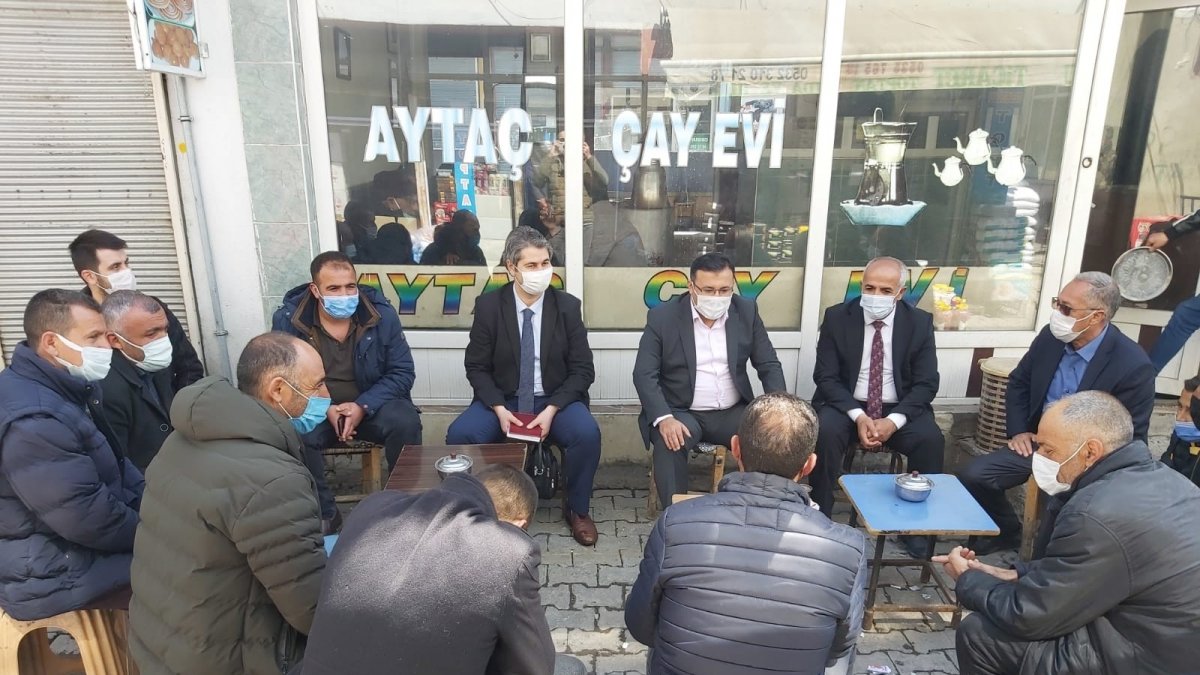 Başkan Ensari'den esnaf ziyareti