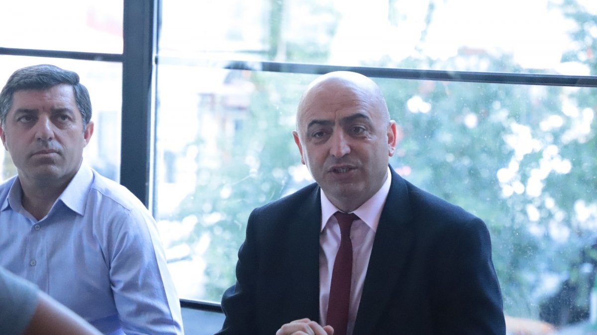 Başkan Ergüder Şimdi, basın mensuplarıyla buluştu