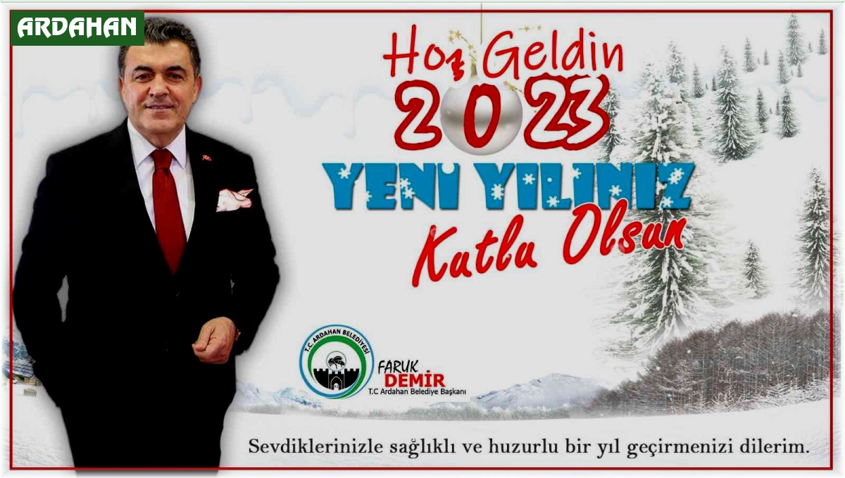 Başkan Faruk Demir'den yeni yıl mesajı