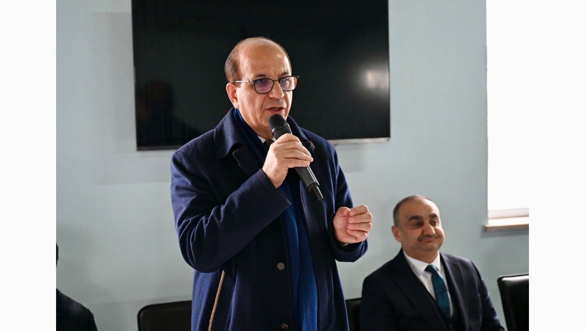 Başkan Geçit'ten personele teşekkür ziyareti