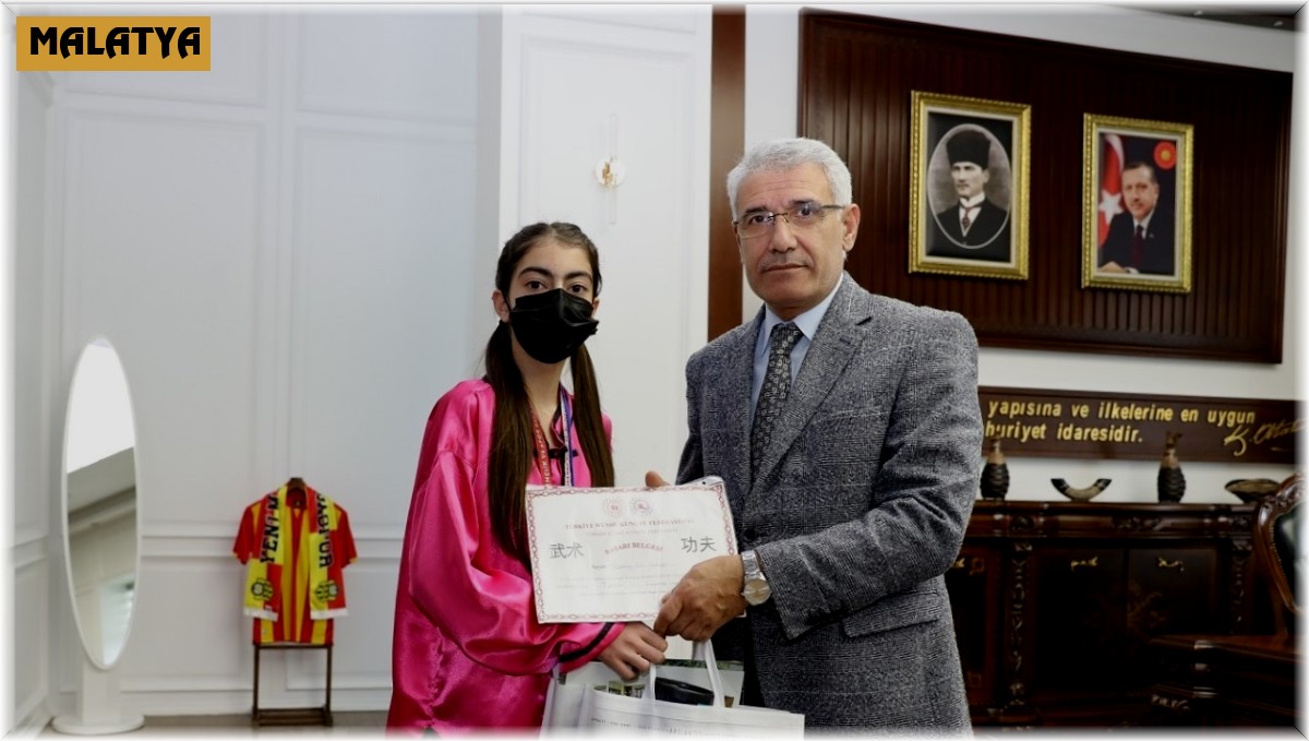 Başkan Güder, başarılı sporcuları ağırladı