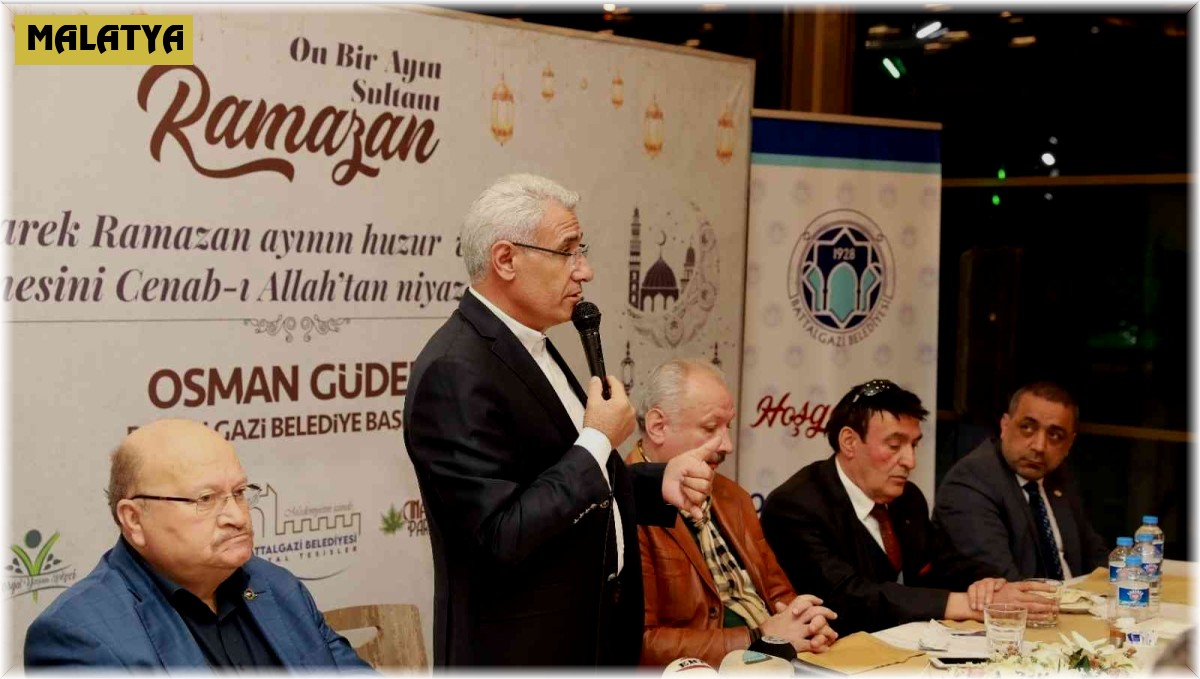 Başkan Güder, basın mensuplarıyla iftarda biraya geldi