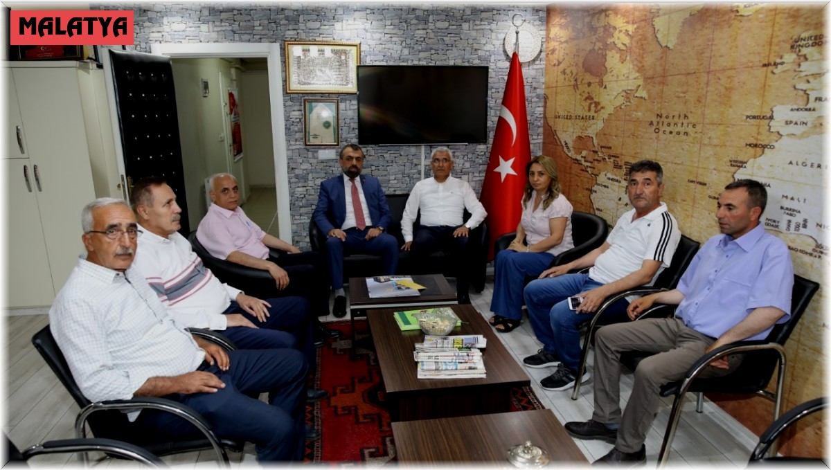 Başkan Güder'den Akın'a ''hayırlı olsun'' ziyareti