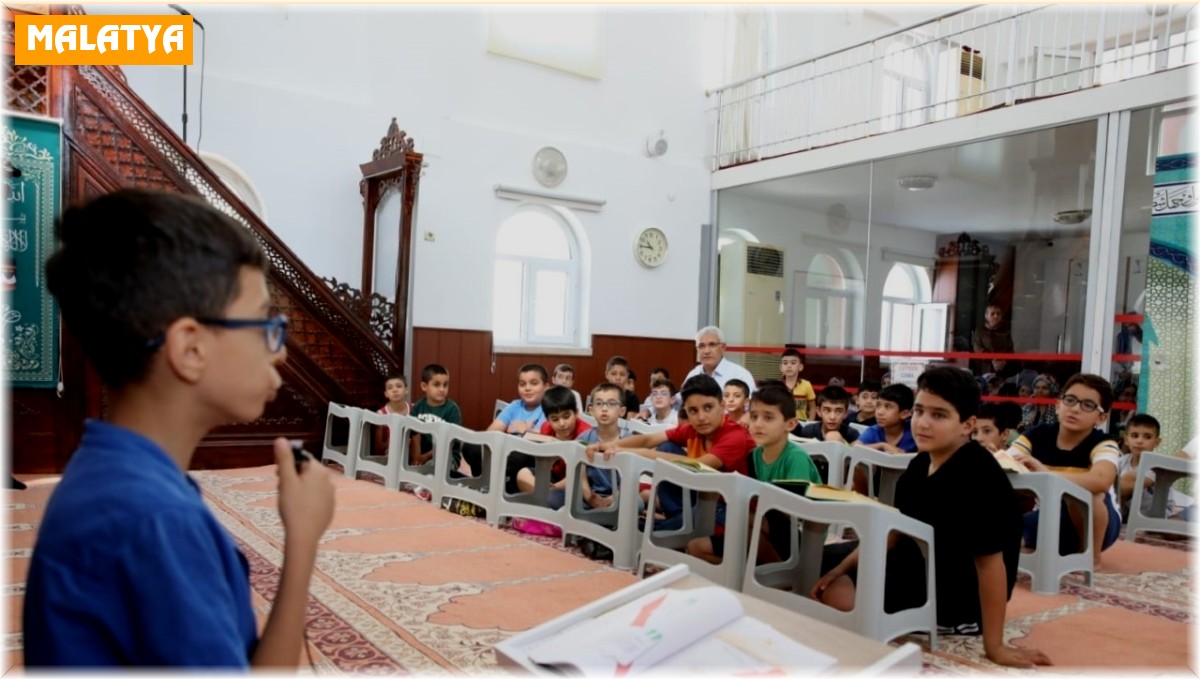 Başkan Güder'den, Kur'an kursu öğrencilerine ilgi
