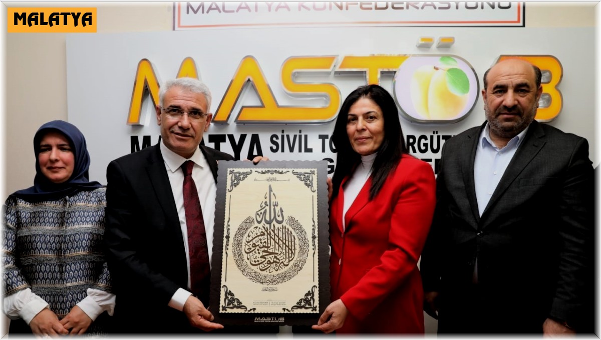 Başkan Güder'den MASTÖB'e hayırlı olsun ziyareti