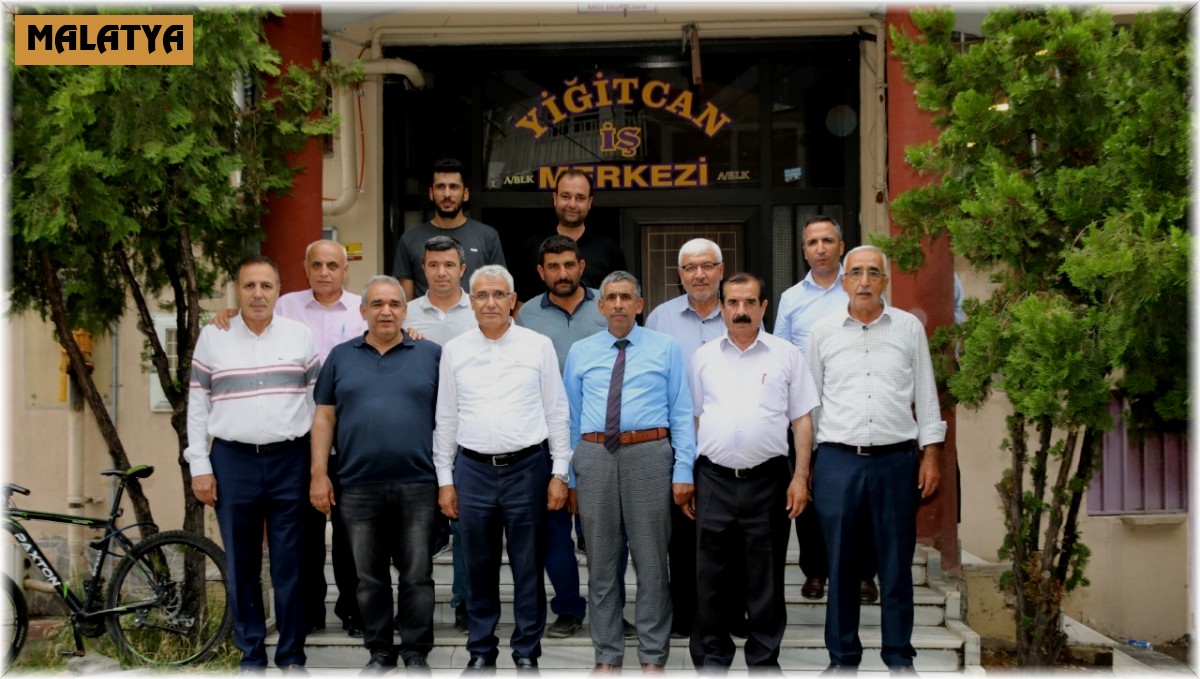 Başkan Güder'den Taneli'ye hayırlı olsun ziyareti