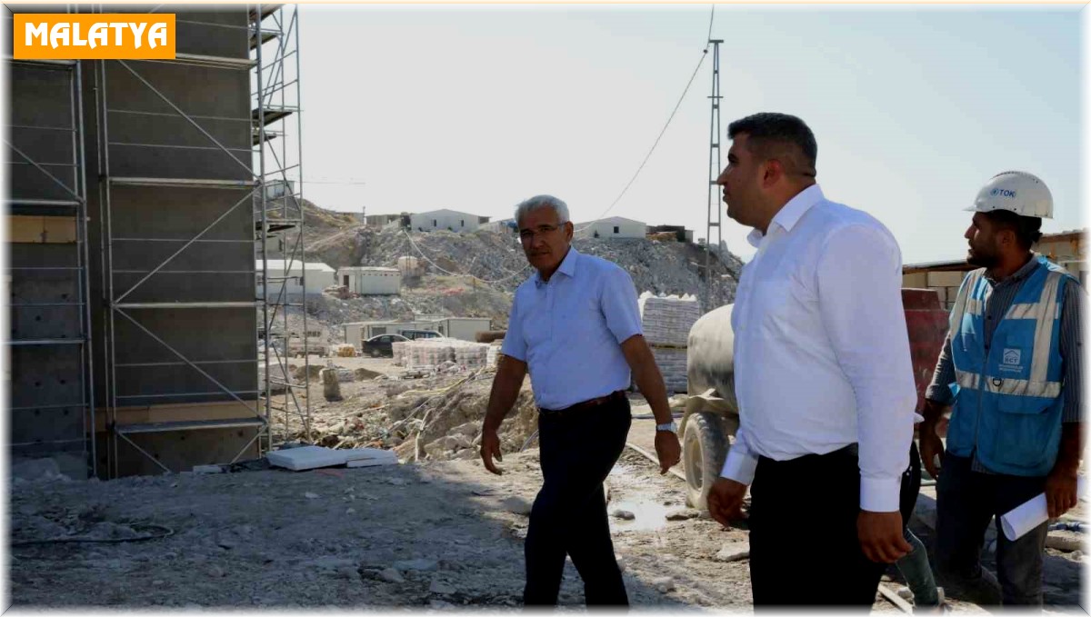 Başkan Güder: "Deprem konutları kısa süre içerisinde teslim edilecek"