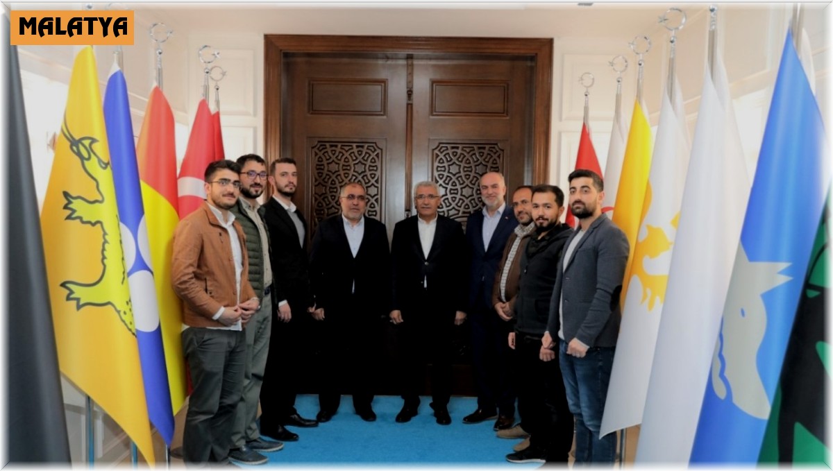 Başkan Güder'e iş adamlarından istişare ziyareti