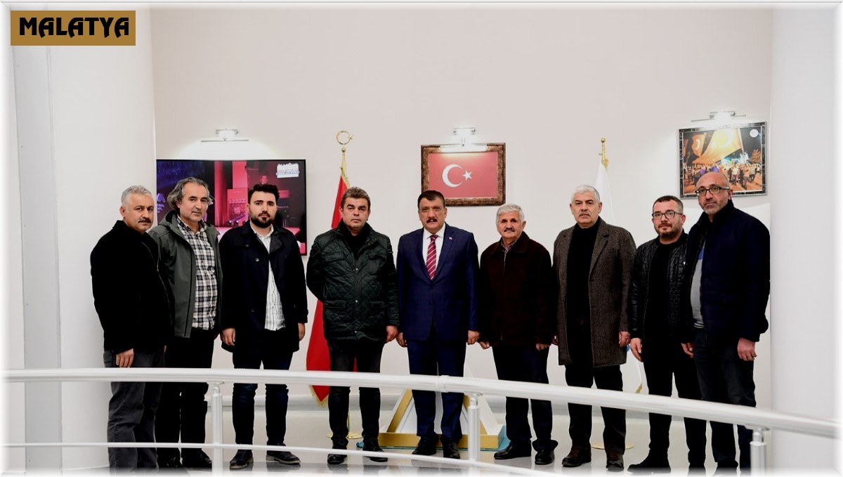 Başkan Gürkan, Ağaç Sanatkârları Odası Yönetim Kurulu Üyelerini kabul etti