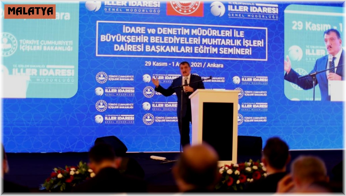 Başkan Gürkan, Ankara'daki seminere konuşmacı olarak katıldı