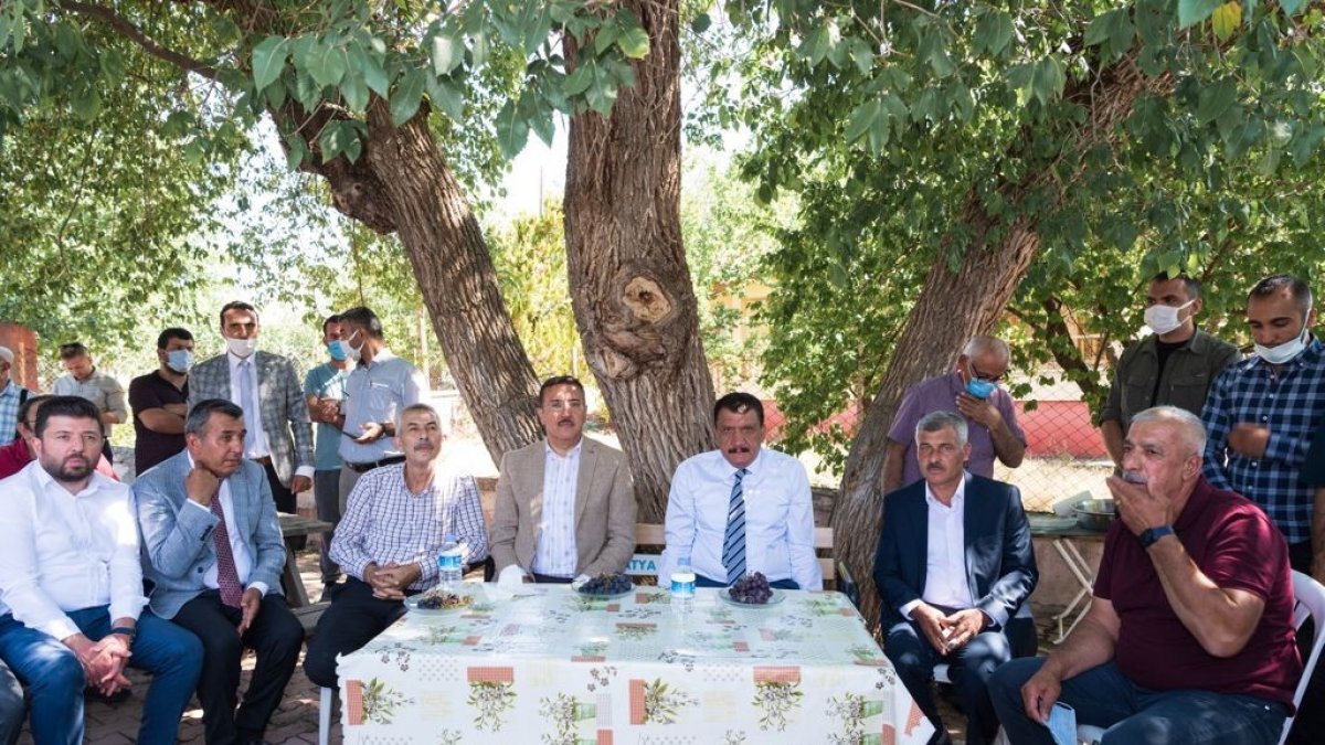 Başkan Gürkan, Arapgir ilçesinde incelemelerde bulundu