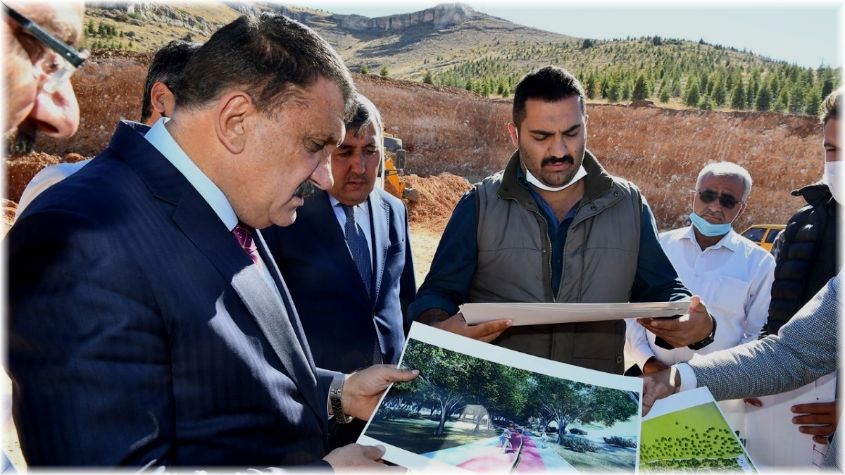 Başkan Gürkan, Beydağı tabiat parkında incelemelerde bulundu