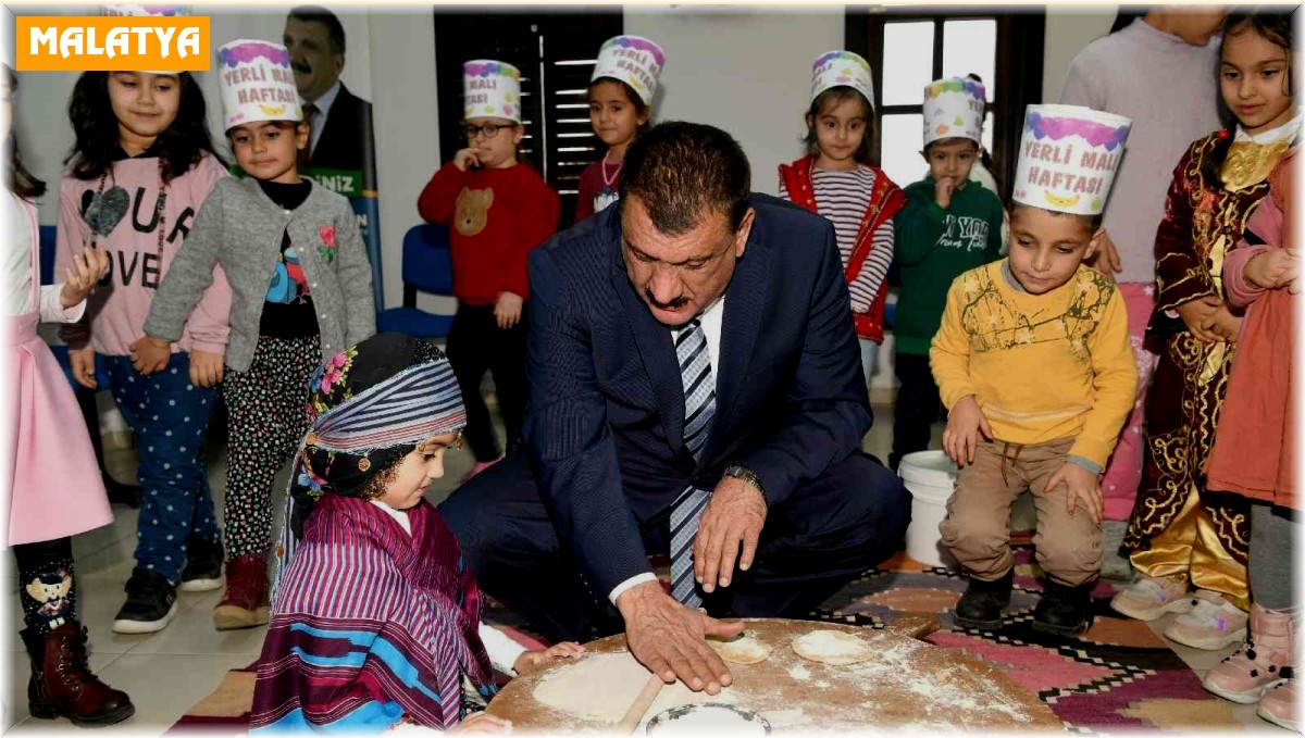 Başkan Gürkan: "Çocuklarımızı yerli malı hakkında bilinçlendirmeliyiz"