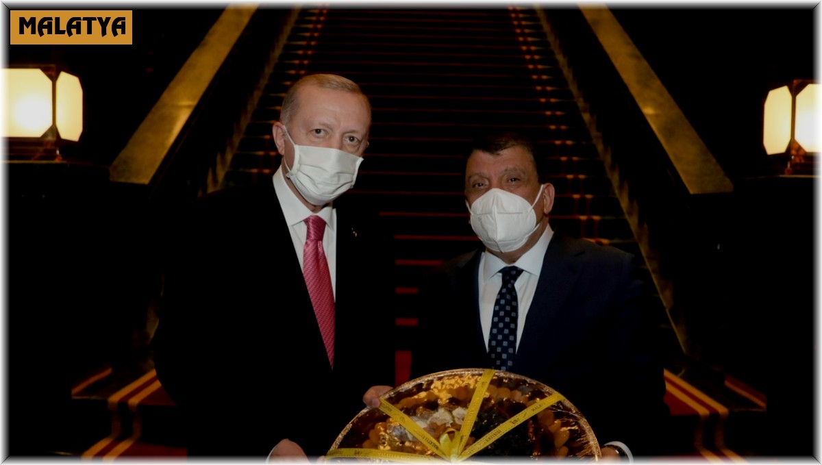 Başkan Gürkan, Cumhurbaşkanı Erdoğan ile görüştü