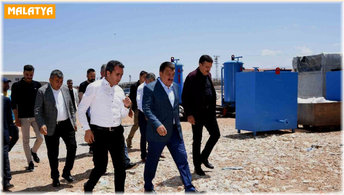 Başkan Gürkan'dan Asfalt Plenti Tesisinde inceleme