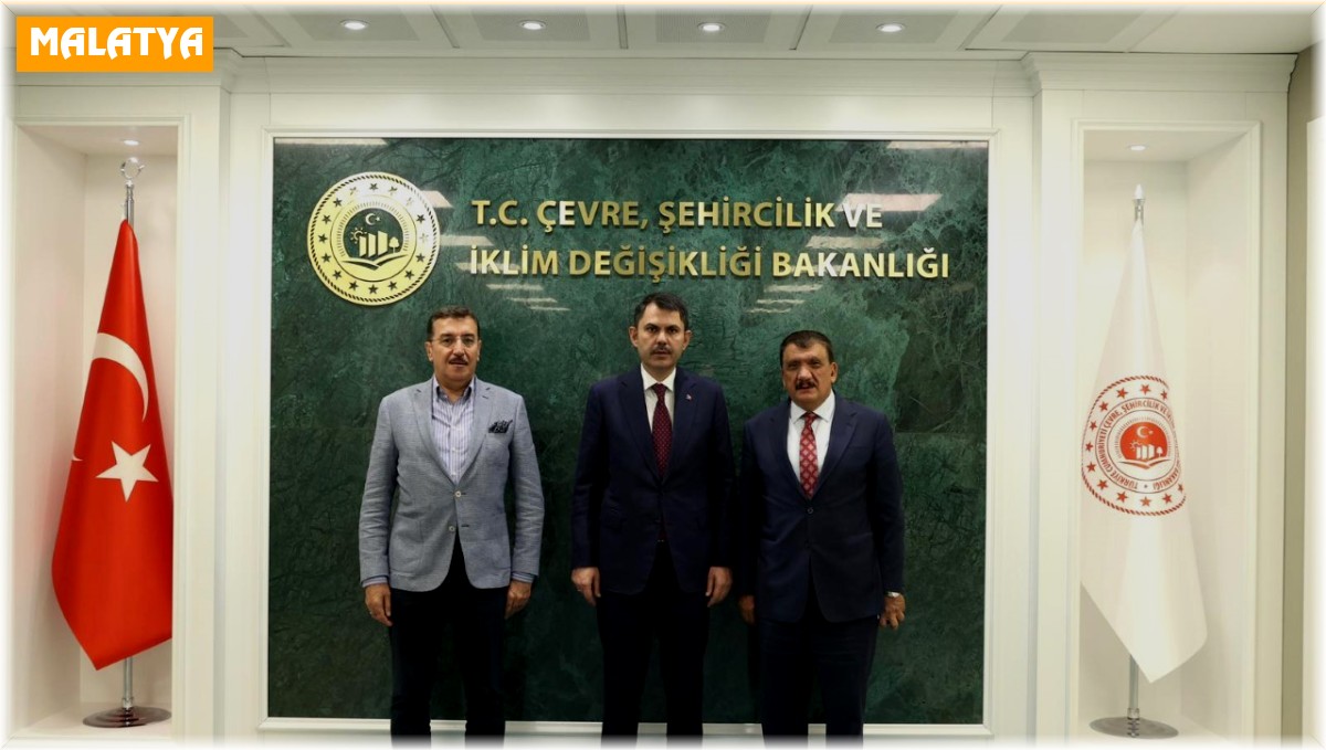 Başkan Gürkan'dan Bakan Kurum'a ziyaret