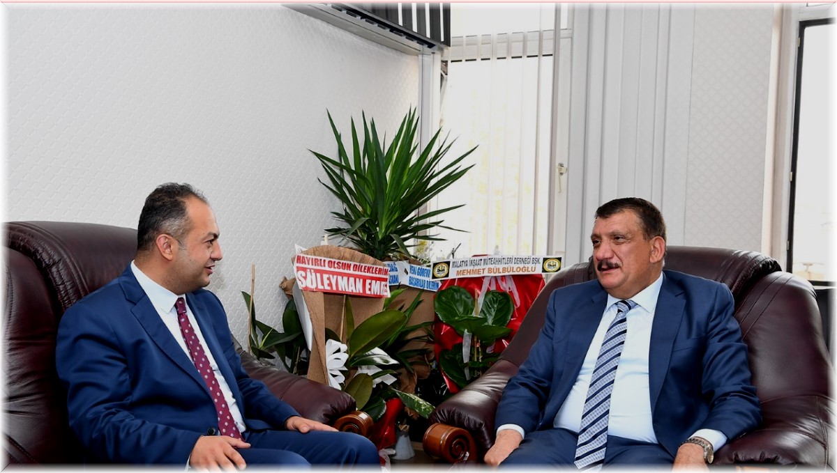 Başkan Gürkan'dan Baro Başkanı Demez'e hayırlı olsun ziyareti