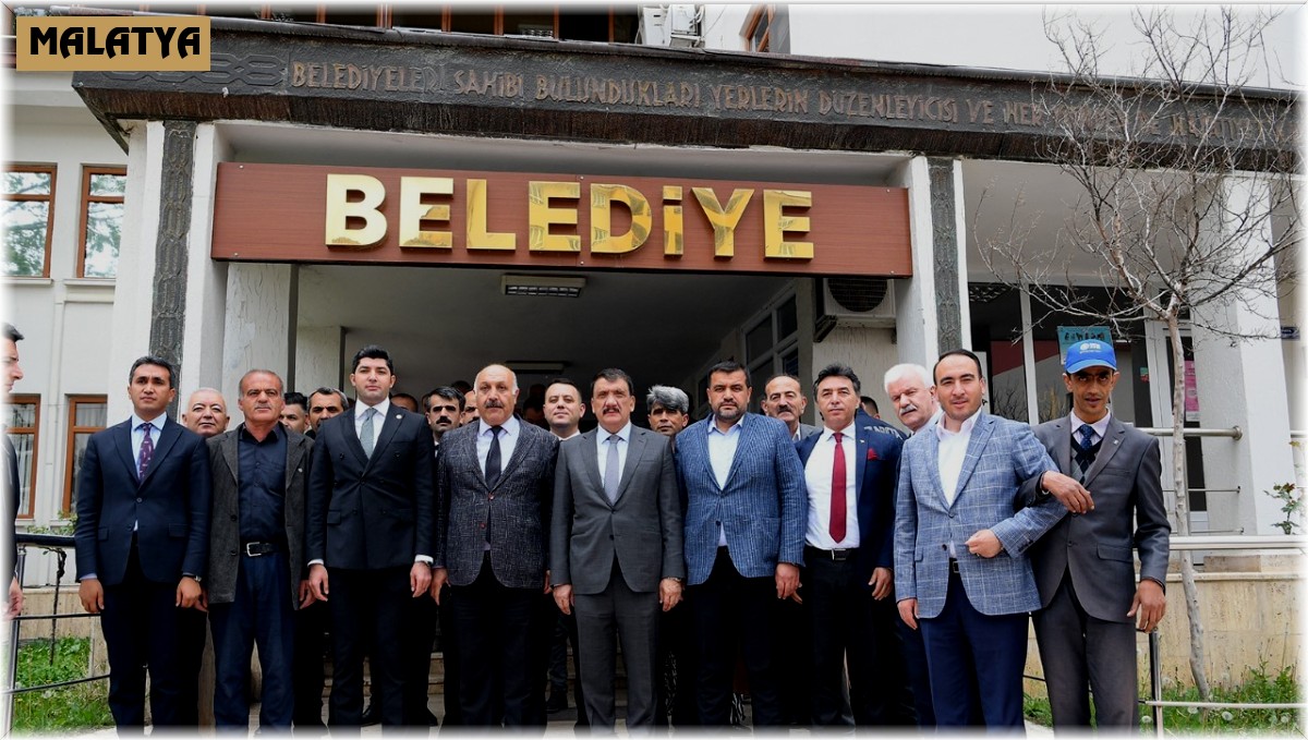 Başkan Gürkan, Doğanşehir'de temaslarda bulundu
