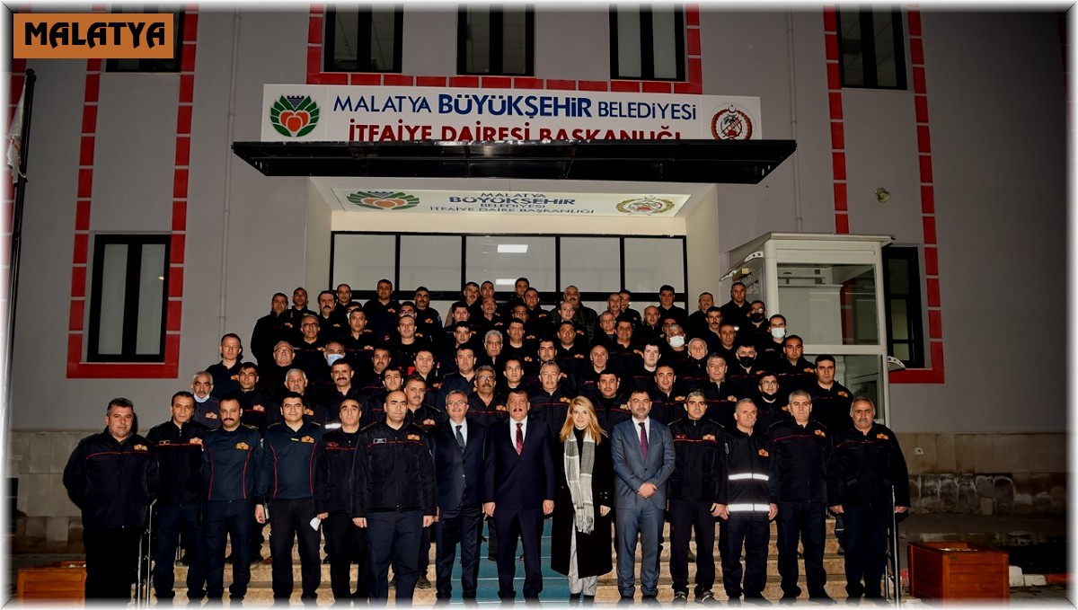 Başkan Gürkan, İtfaiye Daire Başkanlığı'nı ziyaret etti