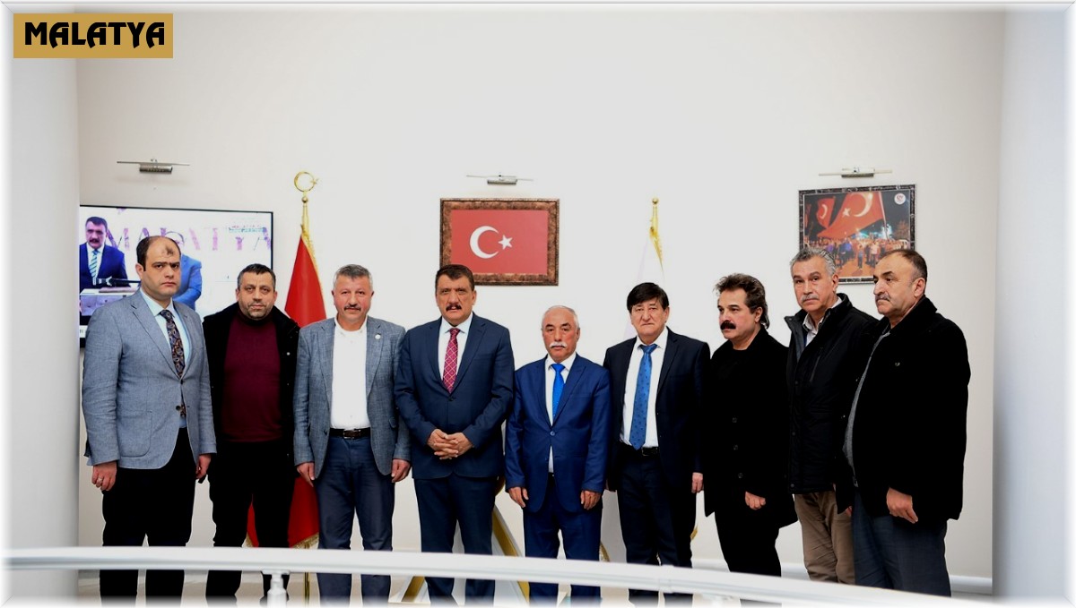 Başkan Gürkan, kahveciler odası yönetimini kabul etti