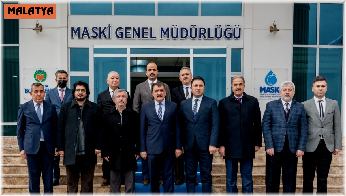 Başkan Gürkan, Kuluncak heyeti ile bir araya geldi