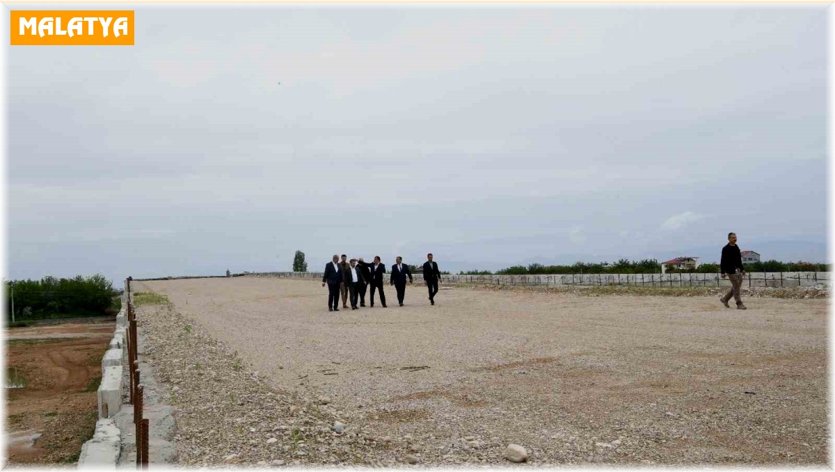 Başkan Gürkan Kuzey Kuşak yolunda inceleme bulundu