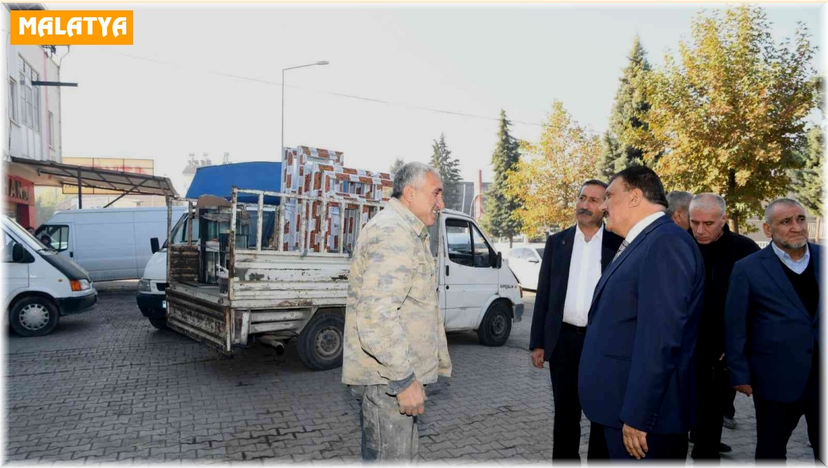 Başkan Gürkan, sanayi esnafının sorunlarını dinledi