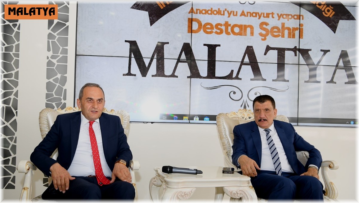 Başkan Gürkan, TİGEM Müdürü Akın'ı kabul etti