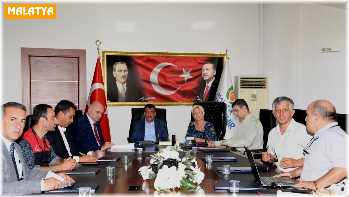 Başkan Gürkan UNDP Türkiye Mukim Temsilcisi Louisa Vinton bir araya geldi