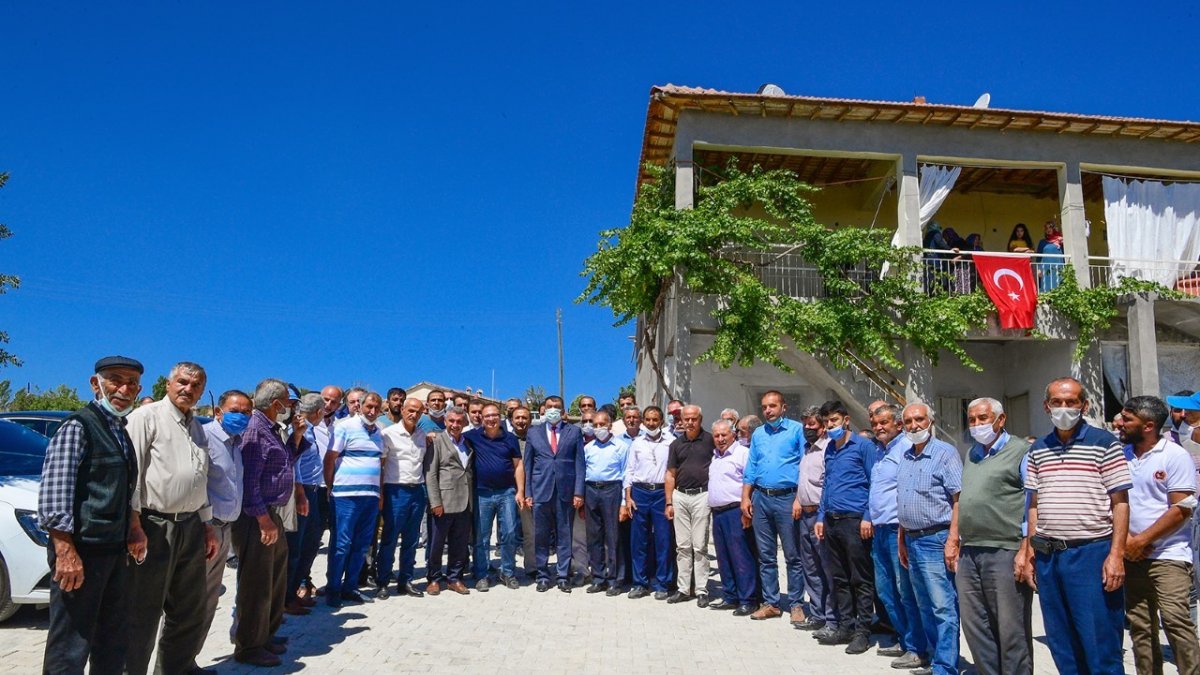 Başkan Gürkan, vatandaşlarla bir araya geldi