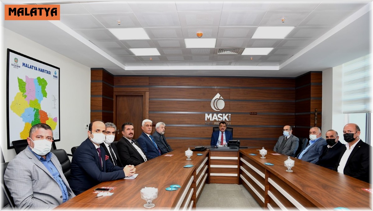 Başkan Gürkan, ziraat oda başkanlarıyla bir araya geldi