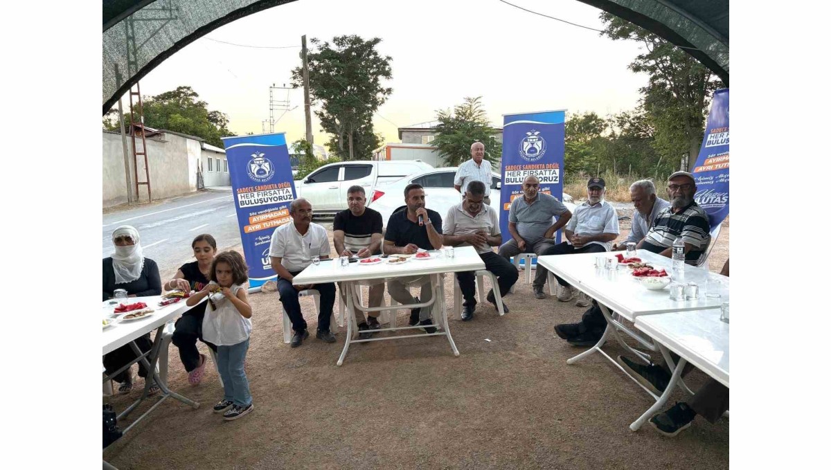 Başkan Hasan Ulutaş, Bahri Mahallesi'nde vatandaşlarla buluştu